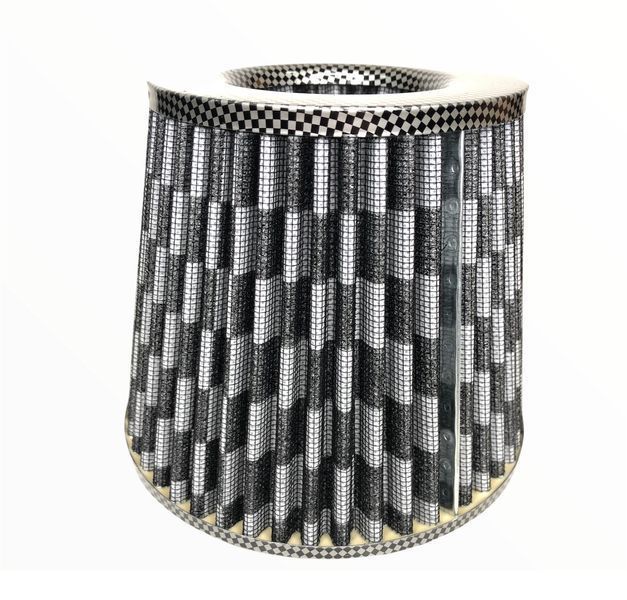 Универсален спортен въздушен филтър Карбон 2306-1