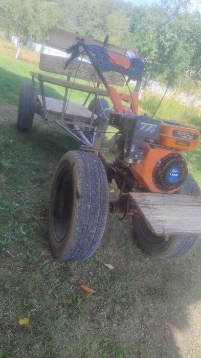 Motocultor+Remorcă