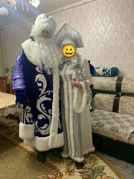 Костюм Дед Мороз и Снегурочка на прокат!
Костюм Деда Мороза очень крас