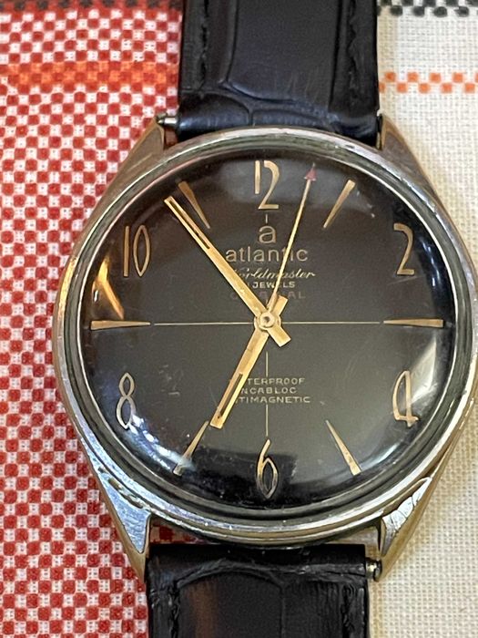 Ceas ATLANTIC WORLDMASTER 21 Jewels Swiss Made 37mm