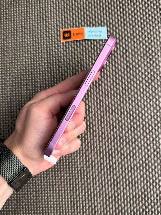 256Gb! iPhone 16 Лизинг от 57лв/м pink КАТО НОВ розов ГАРАНЦИЯ!