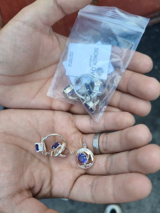 Продам серебро набор комплект