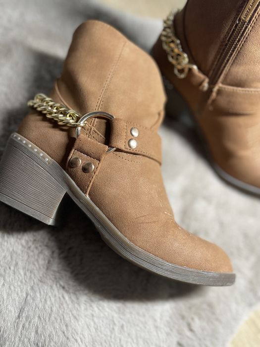 Botine maro Jenny Fairy