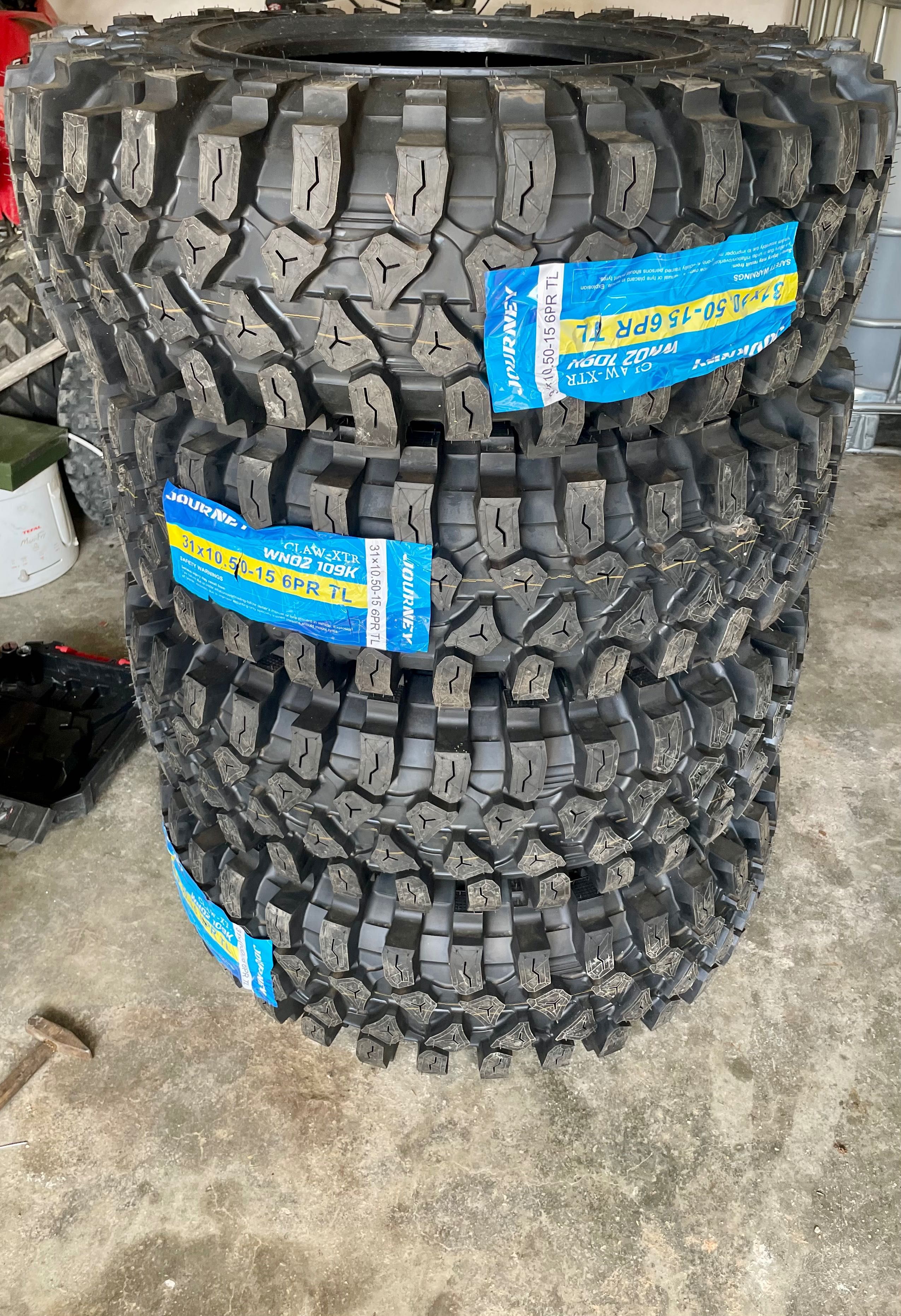 (Nou)Journey Claw XTR 31×10.50 R15LT 109K 6PR TL