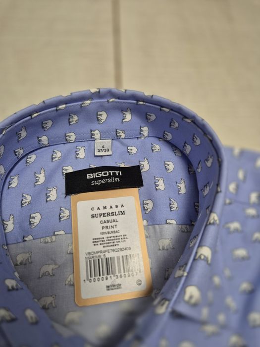Cămașă Bigotti, Superslim, Mărimea S