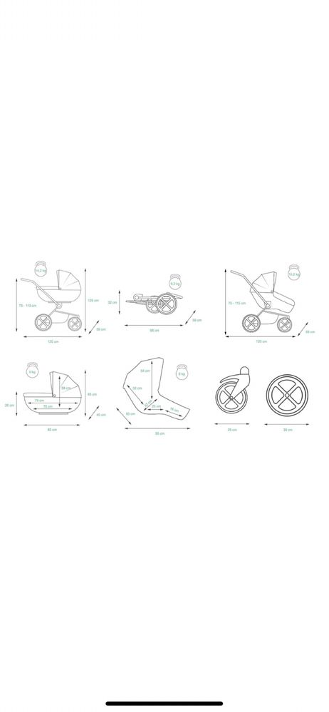 Carucior 3in1 BabyLux Largo