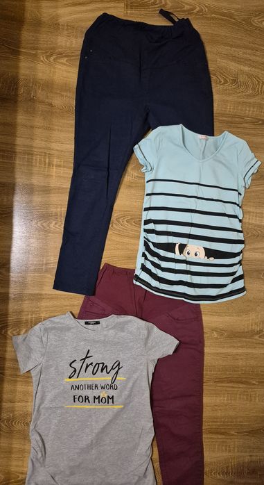 Pantalon si tricou LC Waikiki 2 seturi haine gravida pret 100 RON