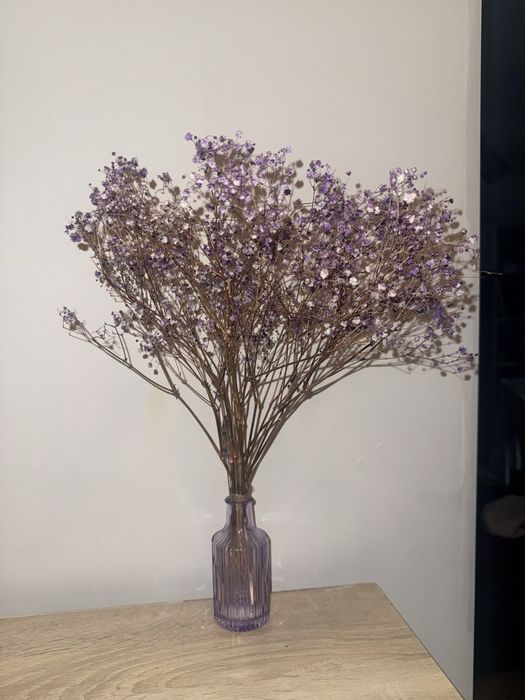 Сухоцветы с вазочкой