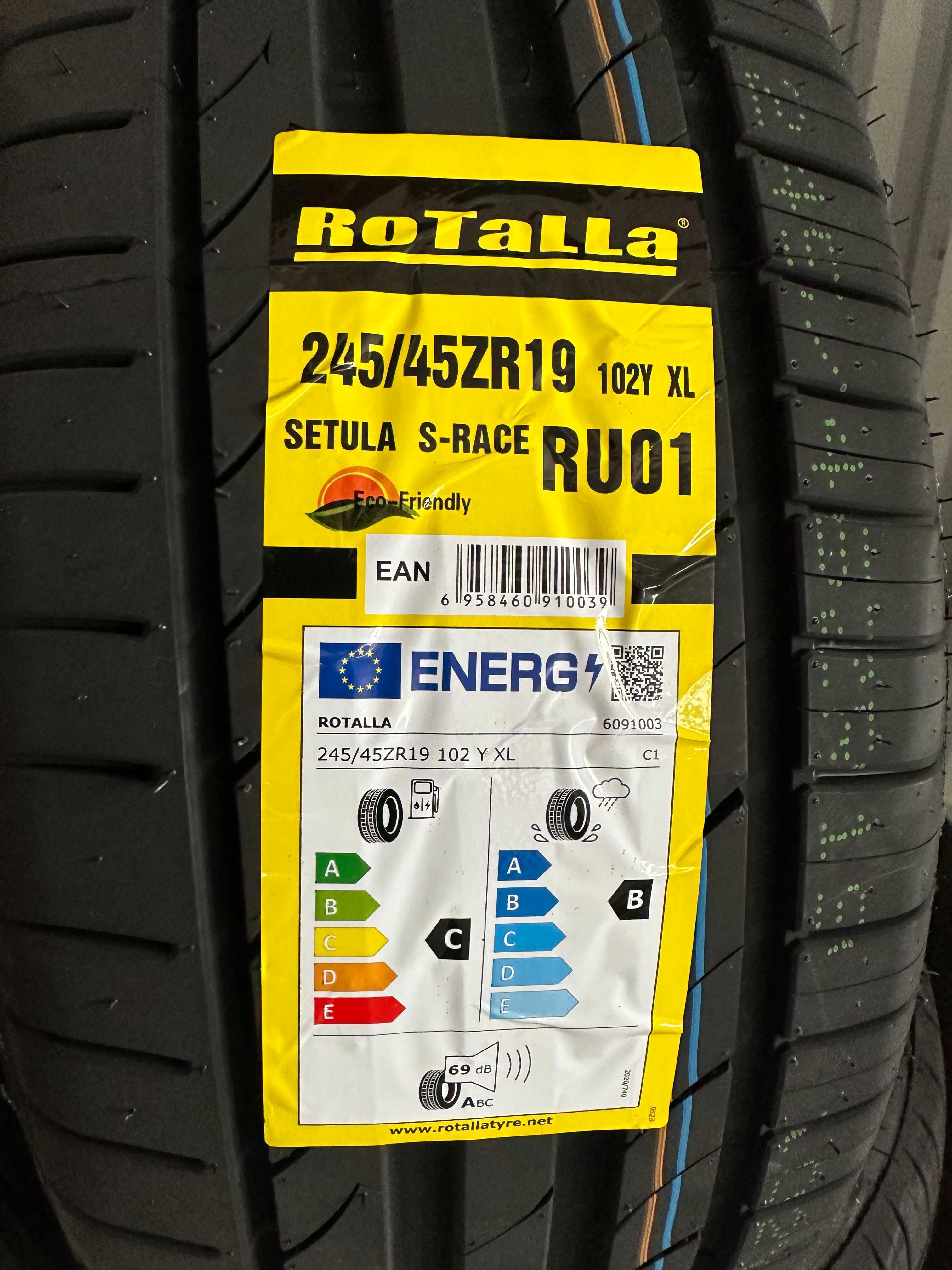 Летен Спорт Пакет ROTALLA 245/45R19 102Y XL 275/40R19 105Y XL Нов DOT