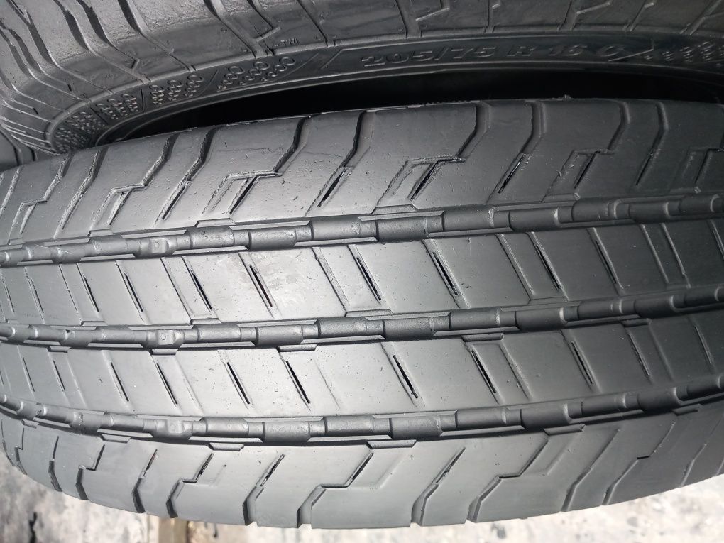 2 anvelope 205/75r16C vară Continental, 2021 preț 230 lei bucata