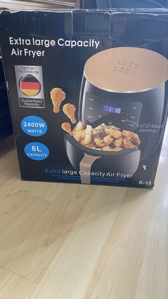 Чисто нов Air Fryer не разопакован