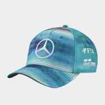 Оригинална мъжка шапка Mercedes Benz AMG Petronas F1 Ocean Blue
