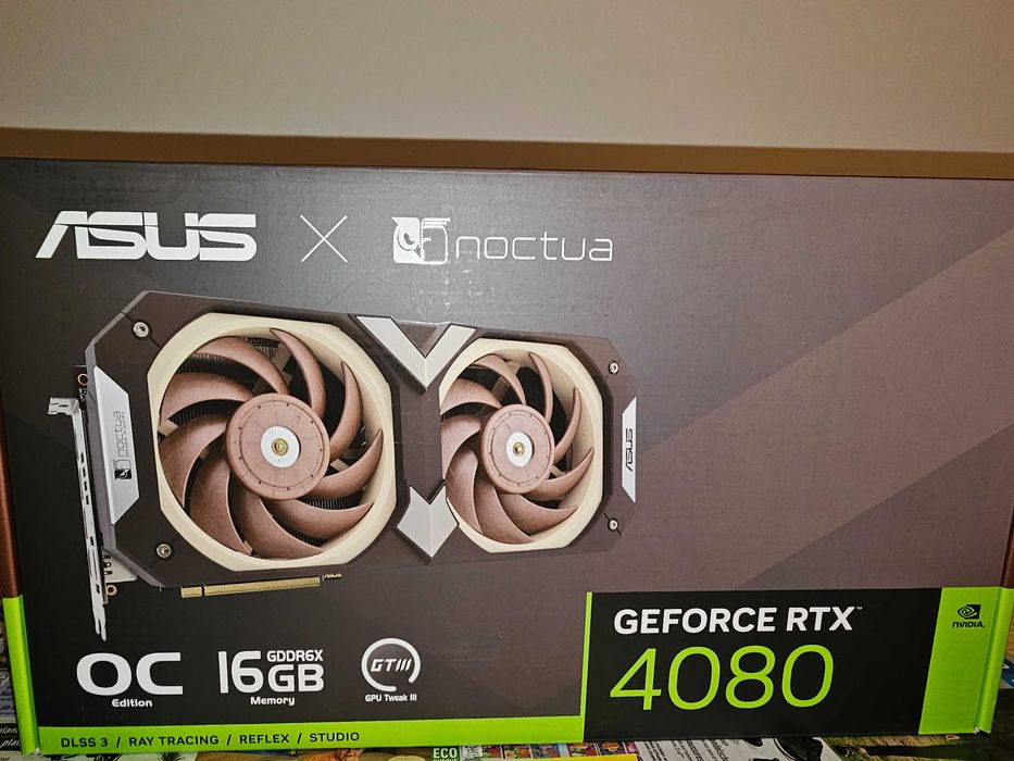Placa video PC ASUS GeForce RTX™ 4080 16GB GDDR6X Noctua OC Edition