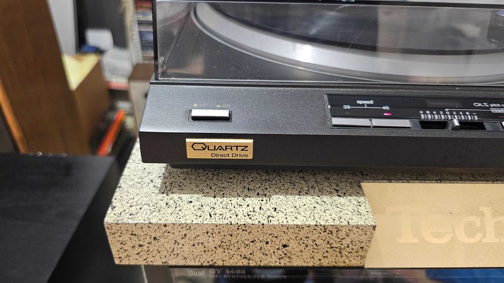 Pickup, picup Technics SL-QX300 Direct Drive Full Automatic test video