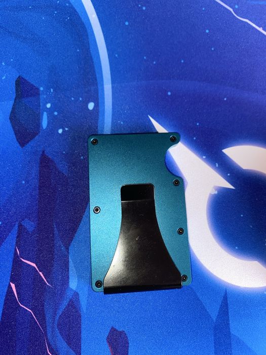 Portofel slim metalic anti-furt RFID/NFC