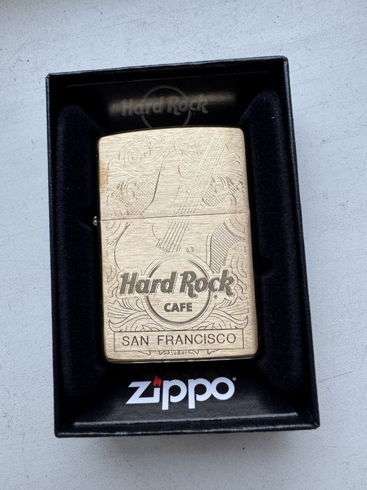 Brichetă Zippo Hard Rock Cafe San Francisco