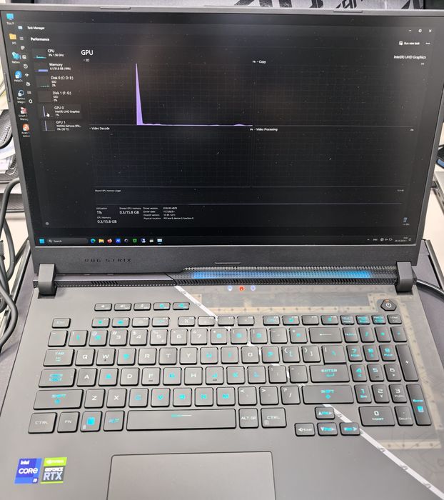 Лаптоп Asus Rog Strix SCAR 17 Intel Core i9