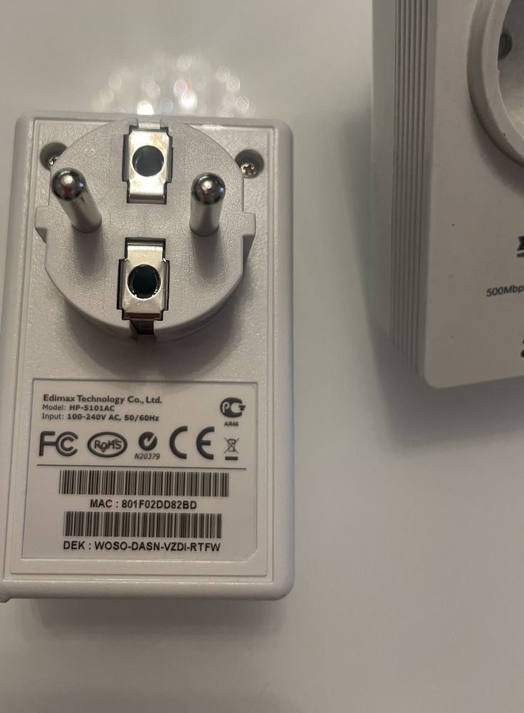 Edimax power line адаптер
