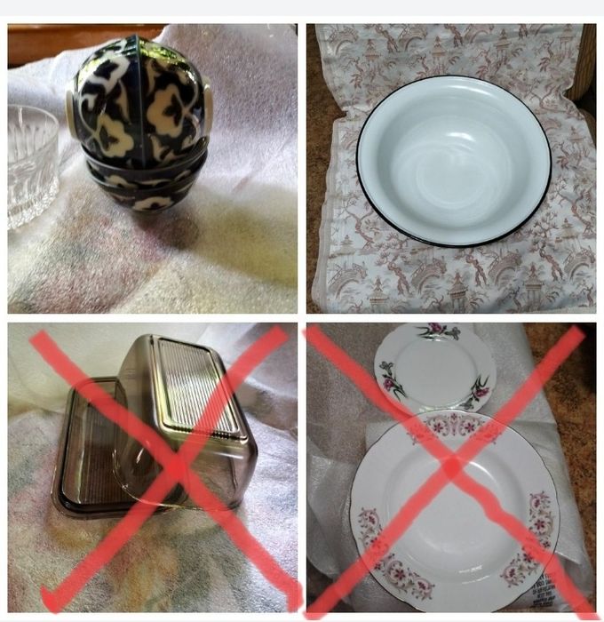 Посуда - большой эмал.таз-42 см, пиала