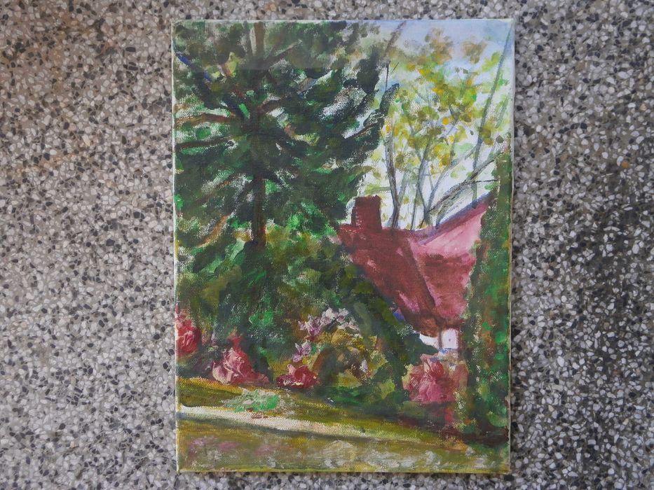 Пейзаж 30х40см. м.б.