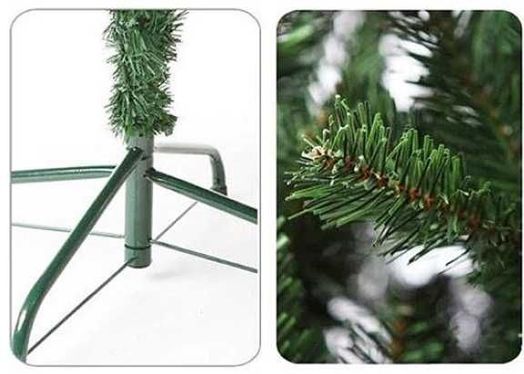 Brad Artificial 180 Cm,suport metalic + Decoratiuni multiple +Luminite