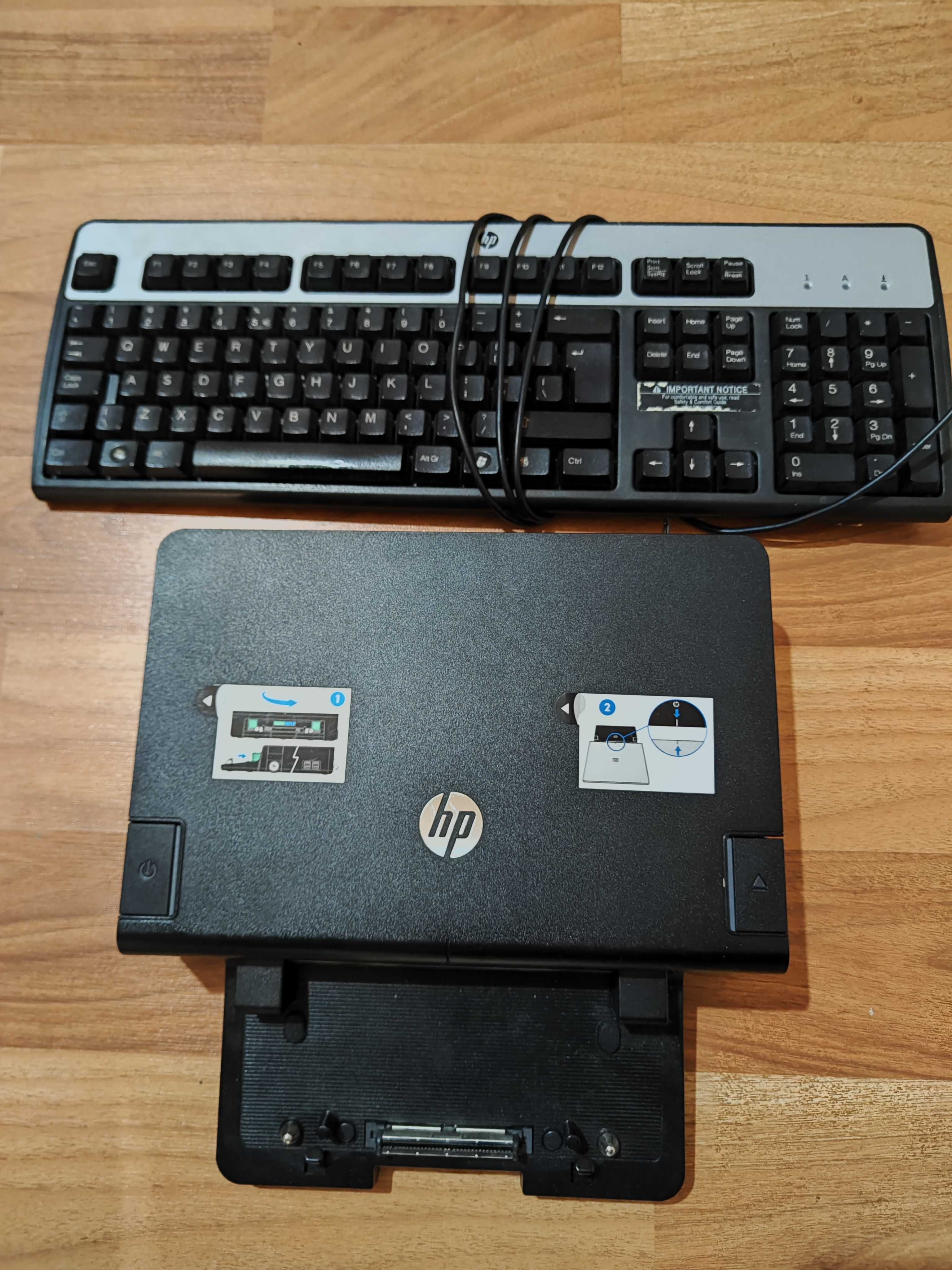 Laptop HP EliteBook 8470p + Docking Station si tastatura