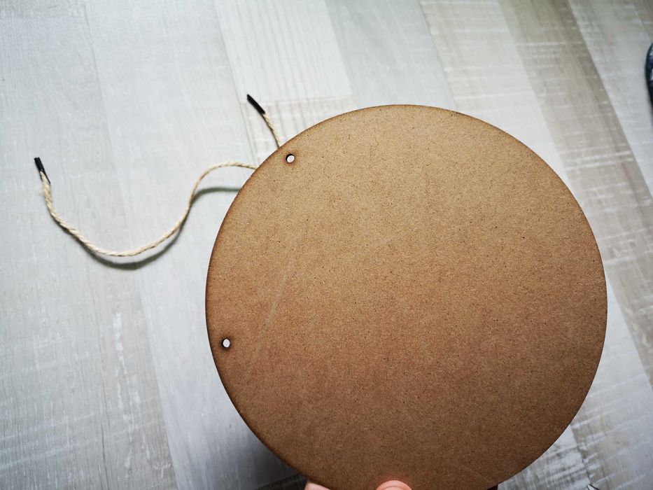 Кръгла дървена картина World of Warcraft  ( WOW )