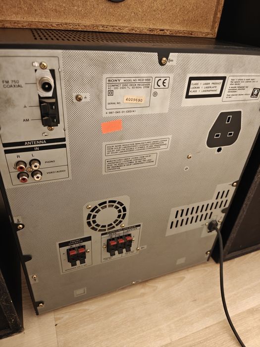 Sony XB8AV аудио система