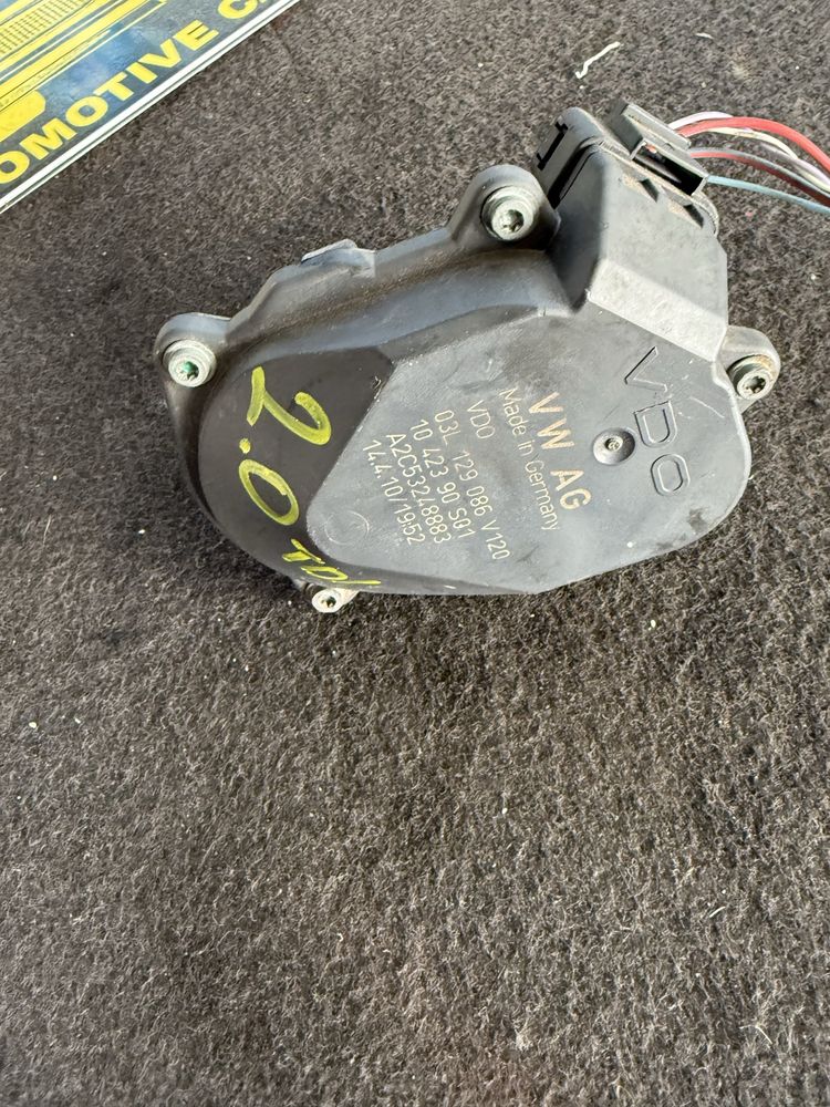 Mоторче за вихрова клапа  Audi A5 A6 A4 2,0tdi 03l129086 Seat Vw Skodа