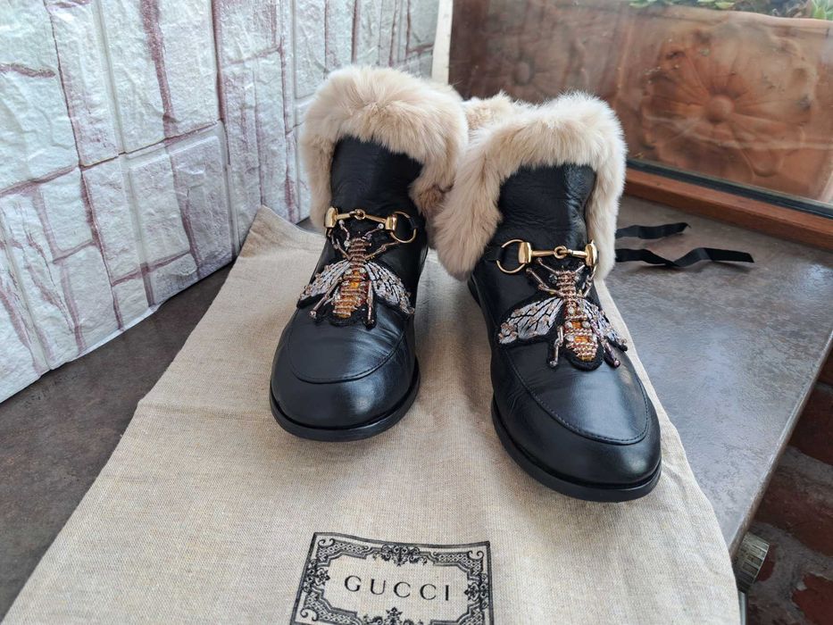 дамски ботуши,зимни обувки,боти,Gucci номер36