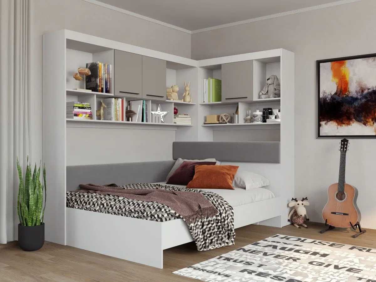 Set Dormitor Colt Lucio C1 Alb / Casmir