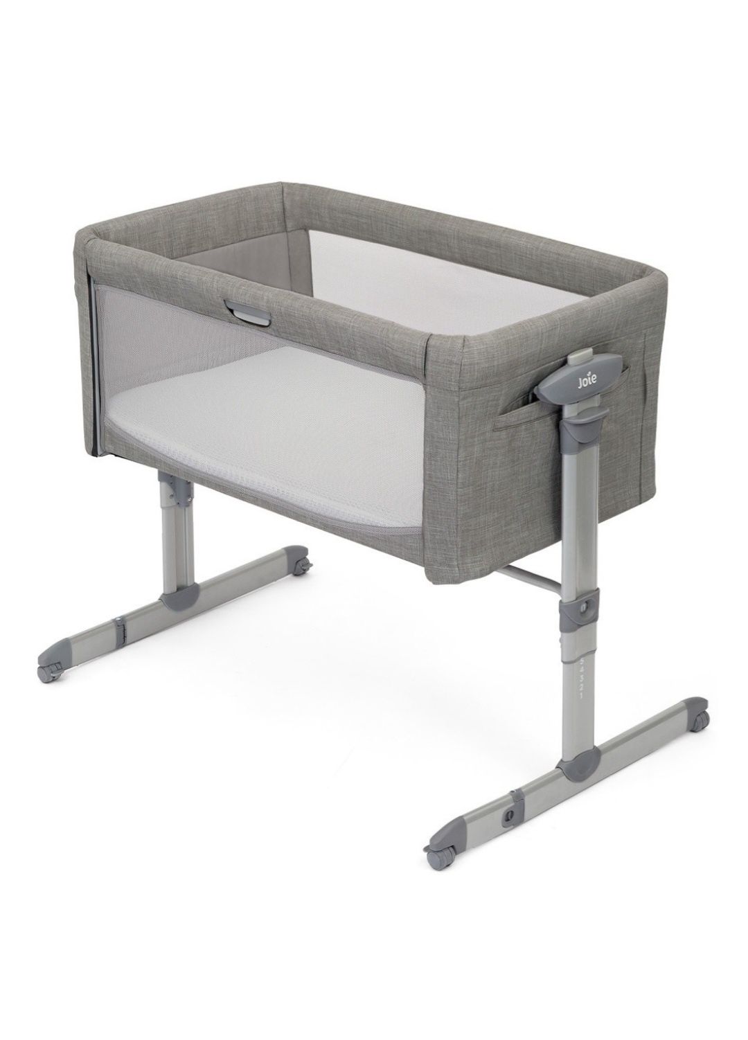 Кроватка манеж люлька Joie ROOMIE GLIDE Foggy Gray