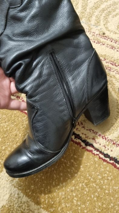 Cizma piele dama negre marimea 39