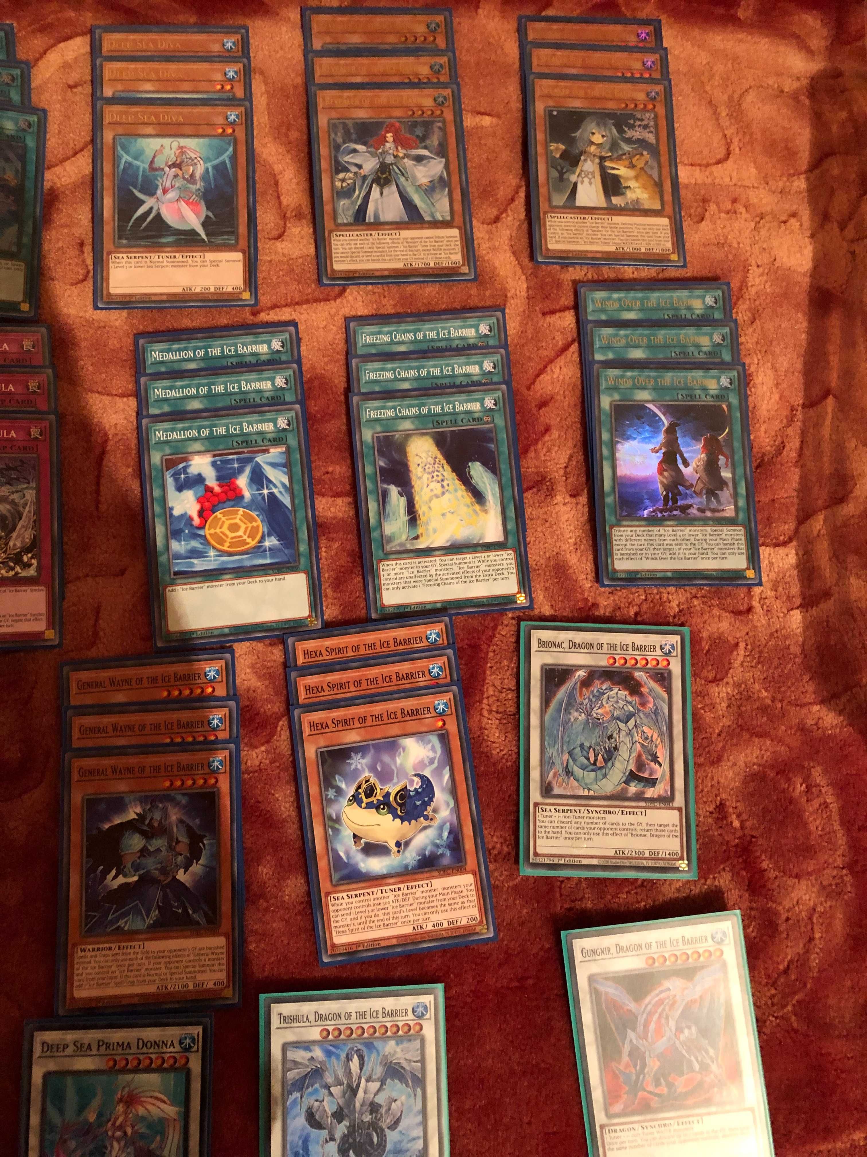 Yu Gi Oh Ice barrier deck