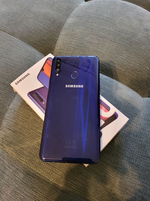 Telefon Samsung Galaxy A20s 32GB Blue cutie originala ca nou