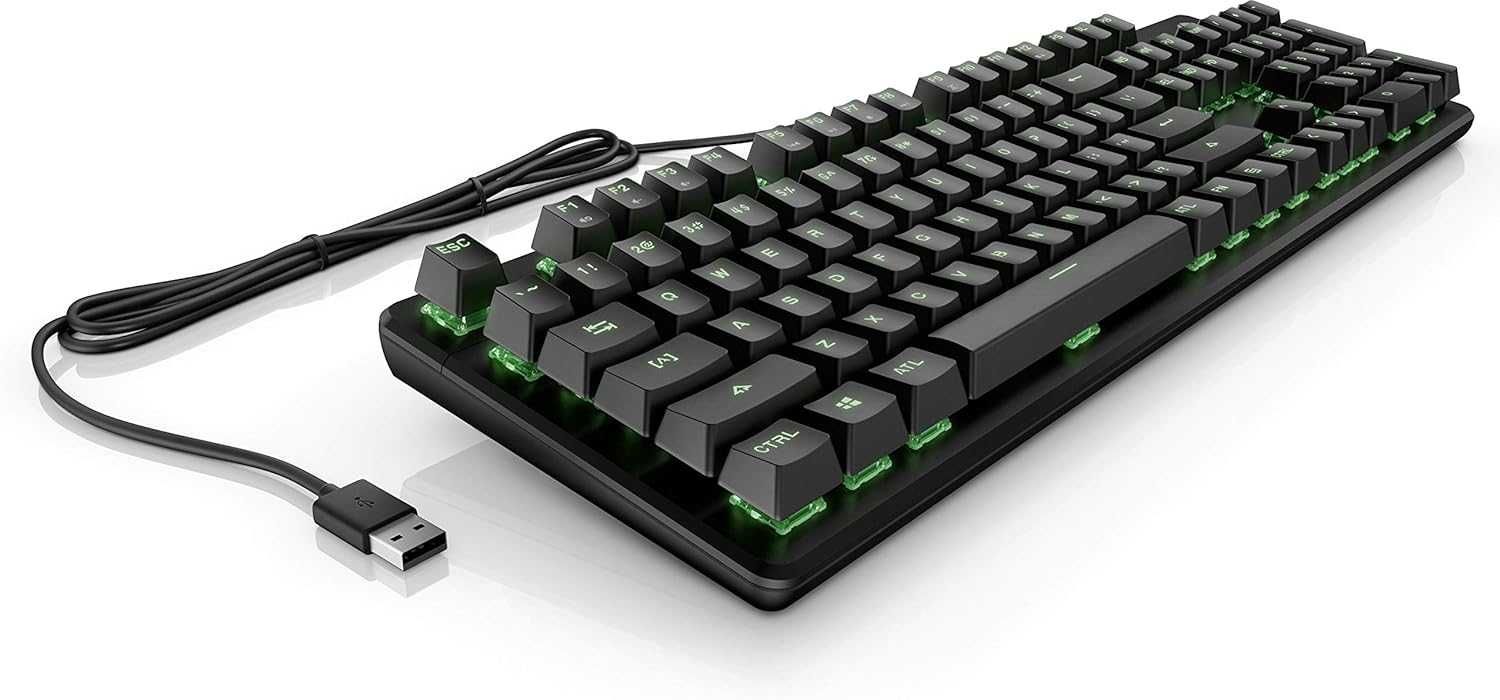 Механична Клавиатура за гейминг HP Pavilion 550/RGB подсветка/USB