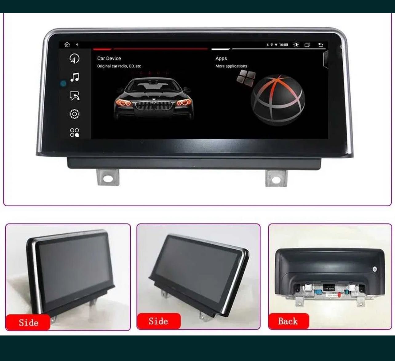 Carplay навигация андроид за бмв f30 серия