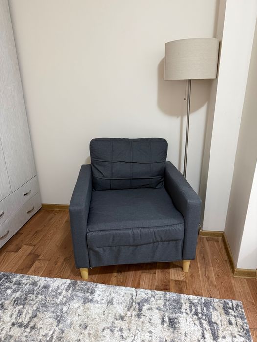 Нов модерен Фотьойл тъмносив