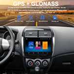 DASAITA 10.2" Android Car radio navigation head unit Mitsubishi ASX