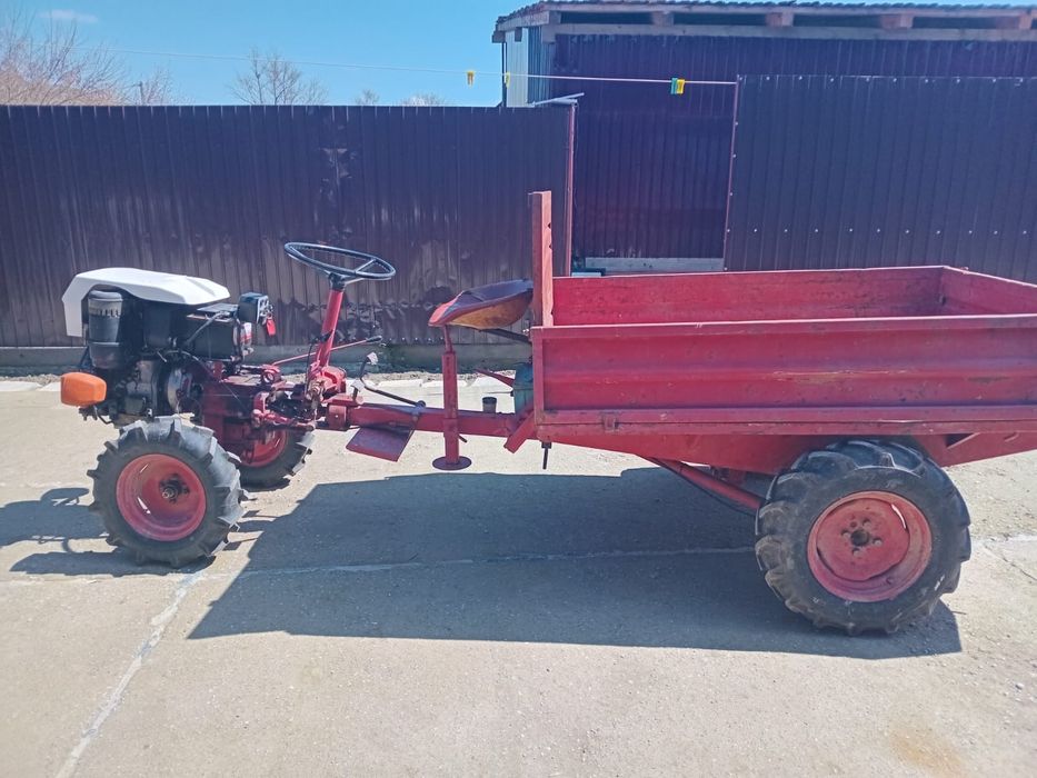 Vand motocultor cu remorca 4×4 diese    l