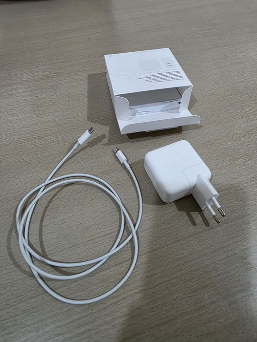 Adaptor apple 35w dual USB c + cablu lighting
