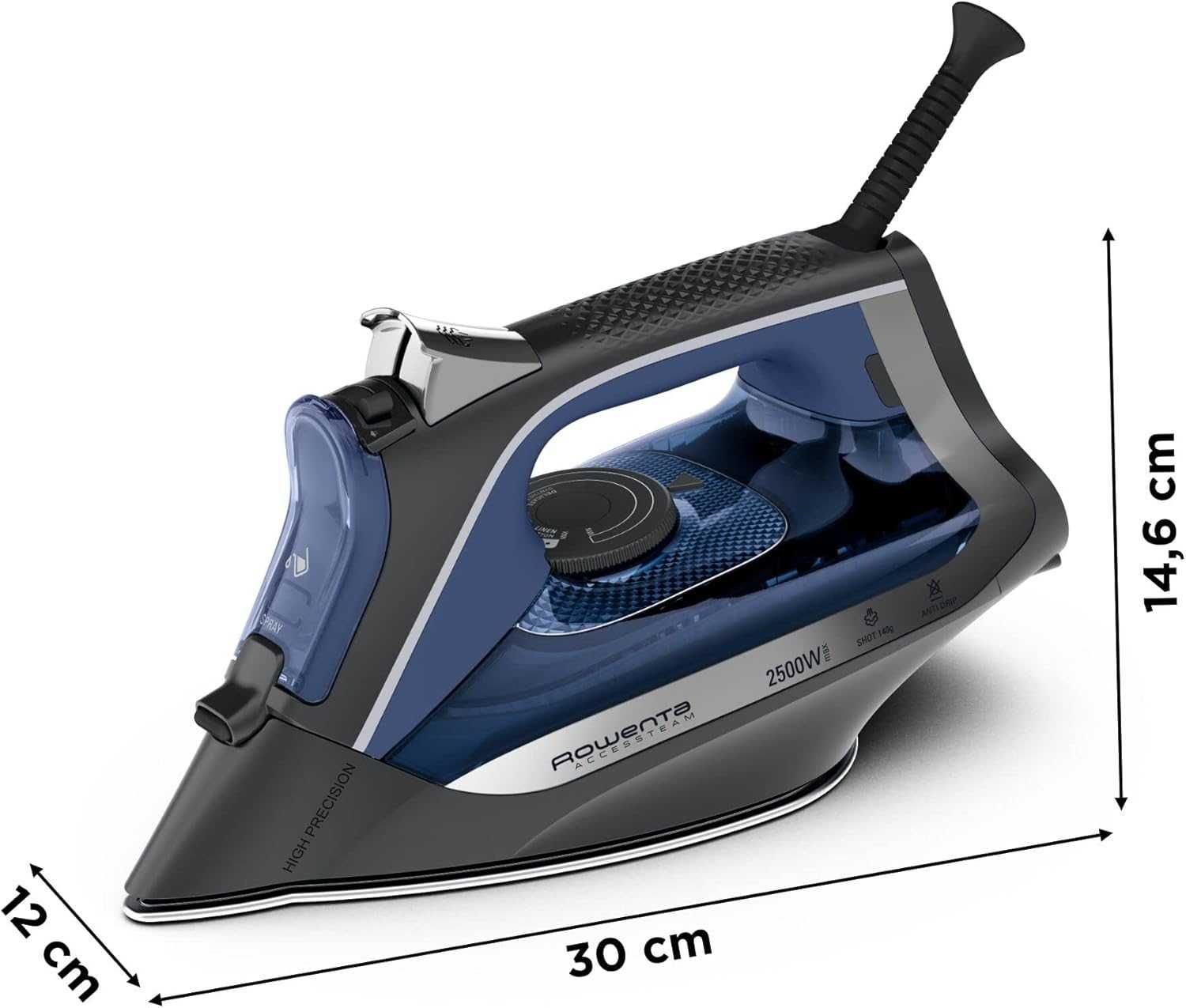 Парна ютия Rowenta Acessteam DW4301, 2500W, Парна струя 140 г/мин