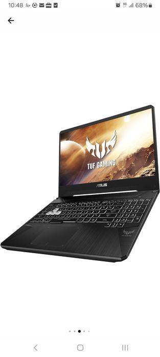 Laptop Asus Tuf gaming, ryzen7, 32Ram, 2TB, GTX 1650 4GB