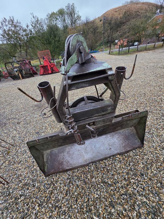 Troliu forestier in tiranti la tractor cu piese originale de 4.5 tone