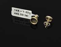 Cercei aur 14k 1.43g