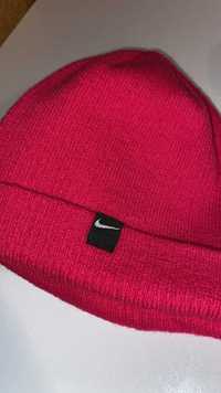 winter nike pink hat