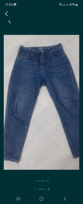 Джинсовые брюки женские все по1000тг