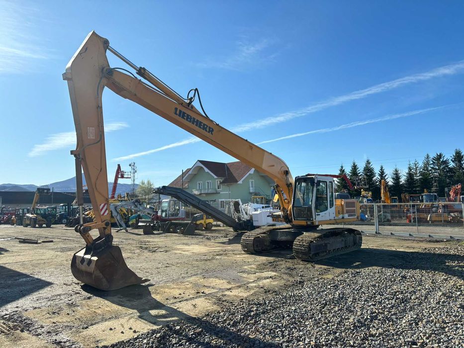 Excavator cu brat lung Liebherr R924 HDSL , 2006, brat 16m.