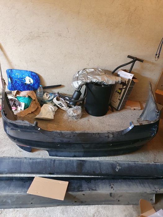 Bmw e60 задна броня преди фейс