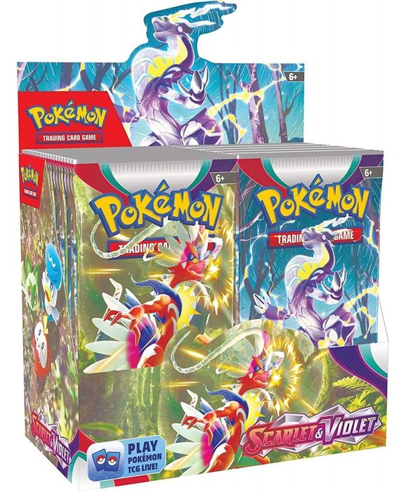 Vand Scarlet&Violet Booster Box Sigilat
